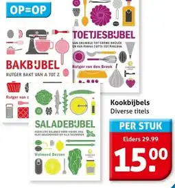 Hoogvliet Kookbijbels Diverse titels aanbieding