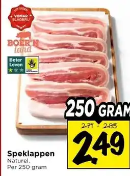 Vomar Voordeelmarkt Speklappen aanbieding