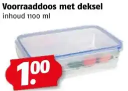 Poiesz Voorraaddoos met deksel aanbieding