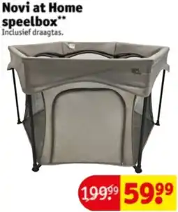 Kruidvat Novi at Home speelbox aanbieding