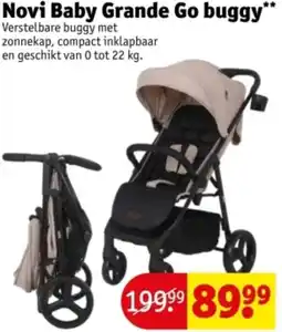 Kruidvat Novi Baby Grande Go buggy aanbieding