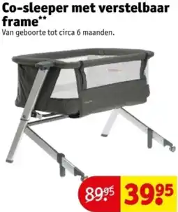 Kruidvat Co-sleeper met verstelbaar frame aanbieding