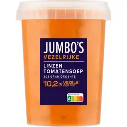Jumbo Jumbo's Linzen Tomatensoep 500 g aanbieding