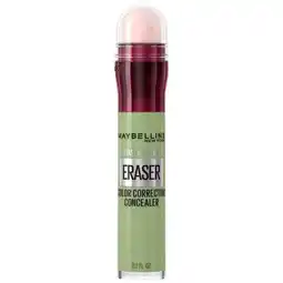 Trekpleister Maybelline New York Instant Eraser Green Color Correcting Concealer aanbieding