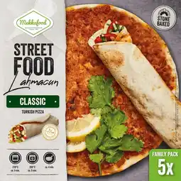 Jumbo Mekkafood Streetfood Lahmacun Family Pack 5 x 180 g aanbieding