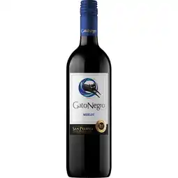 Jumbo Gato Negro - Merlot - 750 ML aanbieding