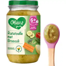 Jumbo Olvarit 6+ Maanden Ratatouille Broccoli 200g aanbieding
