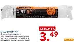 Kluswijs Anza pro mini vilt aanbieding