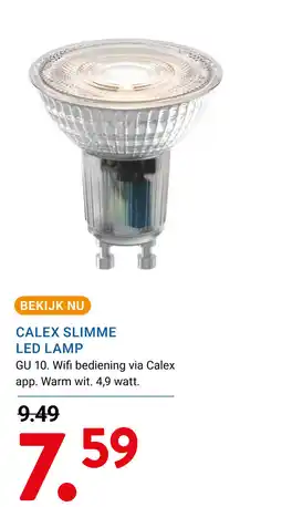 Kluswijs Calex slimme led lamp aanbieding
