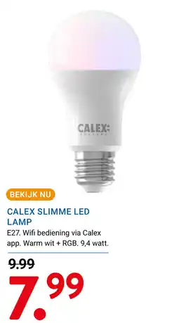 Kluswijs Calex slimme led lamp aanbieding