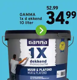 GAMMA Gamma 1x d ekkend aanbieding