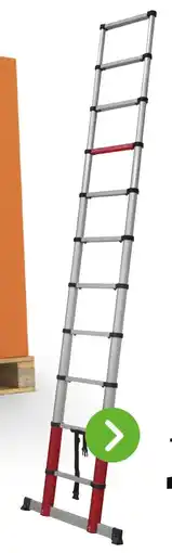 GAMMA Altrex telescopische ladder 11 treeds aanbieding