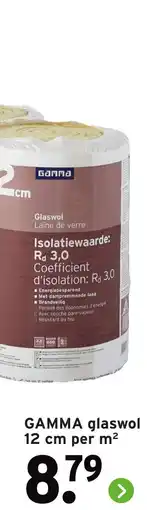 GAMMA Gamma glaswol aanbieding