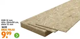 GAMMA OSB 12 mm aanbieding