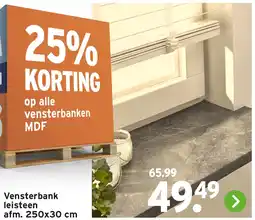 GAMMA Vensterbank leisteen aanbieding