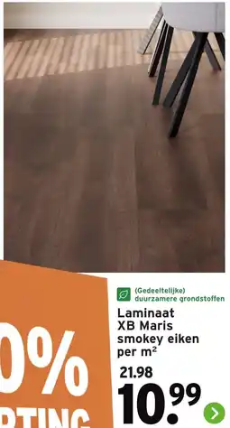GAMMA Laminaat XB Maris smokey eiken aanbieding