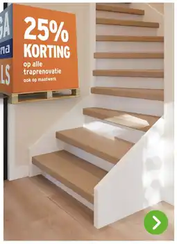 GAMMA Op alle traprenovatie aanbieding