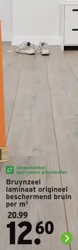 GAMMA Bruynzeel laminaat origineel beschermend bruin aanbieding
