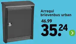 GAMMA Arregui brievenbus urban aanbieding