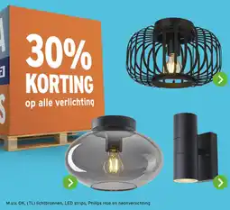 GAMMA Op alle verlichting aanbieding