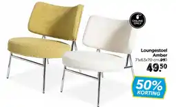 Xenos Loungestoel Amber aanbieding