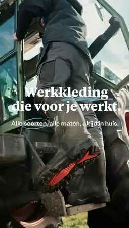 Welkoop Werkkleding die voor je werkt. aanbieding