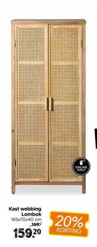 Xenos Kast webbing Lombok aanbieding