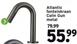 GAMMA Atlantic fonteinkraan Colin Gun metal aanbieding