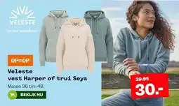 Welkoop Veleste vest Harper of trui Seya aanbieding