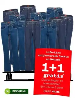 Welkoop Life-Line spijkerbroek Cactus en Nevada aanbieding