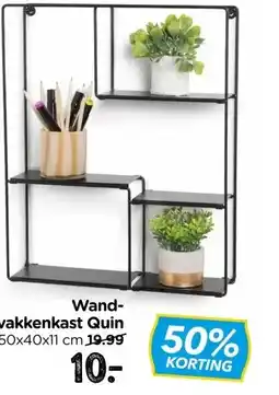 Xenos Wand- vakkenkast Quin aanbieding