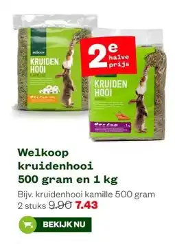 Welkoop Welkoop kruidenhooi 500 gram en 1 kg aanbieding