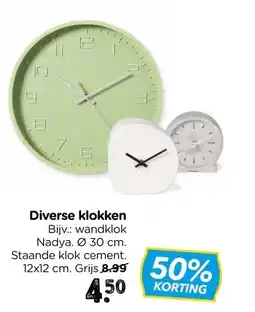 Xenos Diverse klokken aanbieding