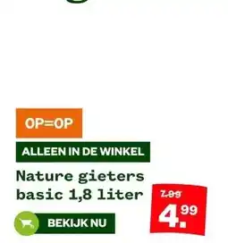 Welkoop Nature gieters basic aanbieding
