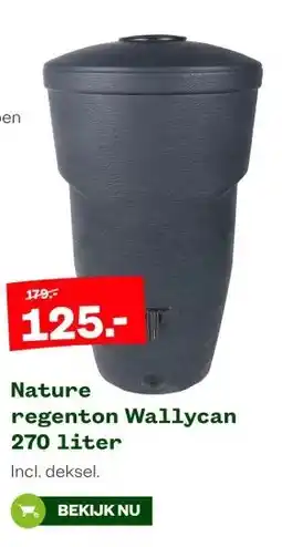 Welkoop Nature regenton Wallycan aanbieding