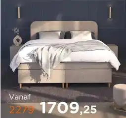 TotaalBED Boxspring Ulsberg vlak aanbieding