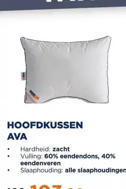 TotaalBED Hoofdkussen Ava | Dons aanbieding