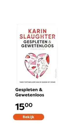 The Read Shop Gespleten & Gewetenloos aanbieding