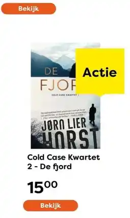 The Read Shop Cold Case Kwartet 2 - De fjord aanbieding