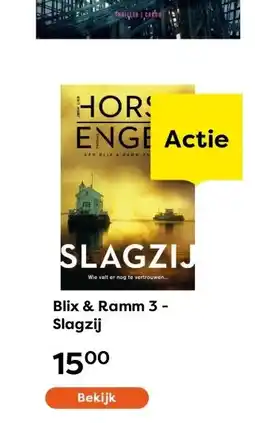 The Read Shop Blix & Ramm 3 - Slagzij aanbieding