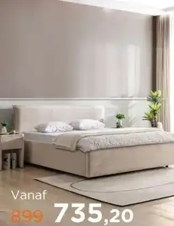 TotaalBED Bed Lommel | 140 x 200 cm | Sino 972, ecru aanbieding