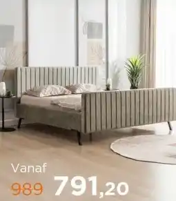 TotaalBED Bed Marke | 140 x 200 cm | Adore 626, tijm aanbieding