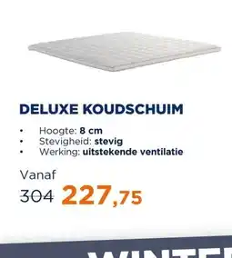 TotaalBED Topmatras Deluxe | Koudschuim aanbieding