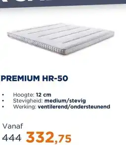 TotaalBED Topmatras Premium | HR-50 aanbieding