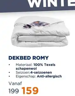 TotaalBED Dekbed Romy 100% wol | 4-seizoenen aanbieding