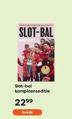 The Read Shop Slot-bal kampioenseditie aanbieding