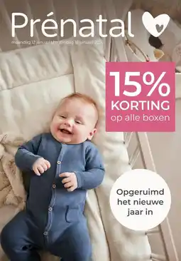 Prenatal op alle boxen aanbieding