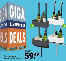 GAMMA Tiger ophang doucherek 2-Store aanbieding