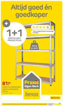 Praxis Sencys Stellingkast - Strong - aanbieding