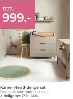 Prenatal Kamer Nea 3-delige set aanbieding